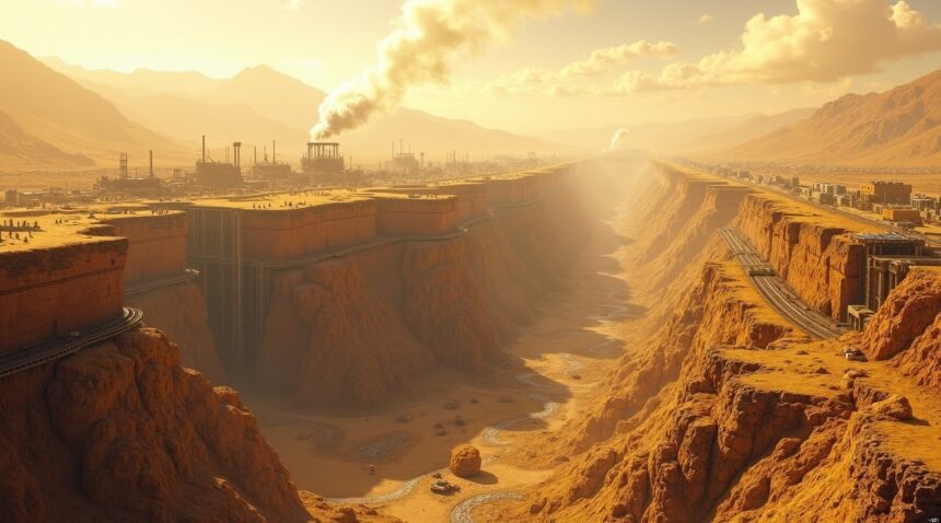 Nearly half of all gold ever mined on Earth came from a single source in the Witwatersrand in South Africa