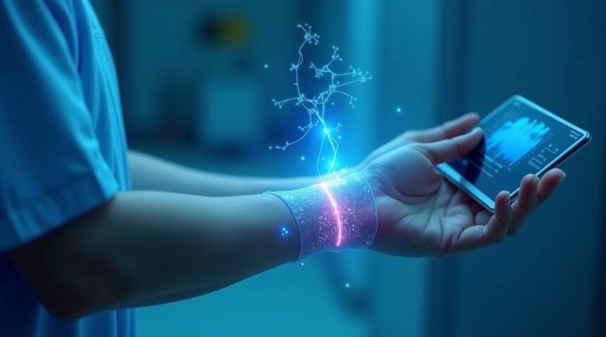 New Smart Bandage that heals wounds three times fast using electrical pulses