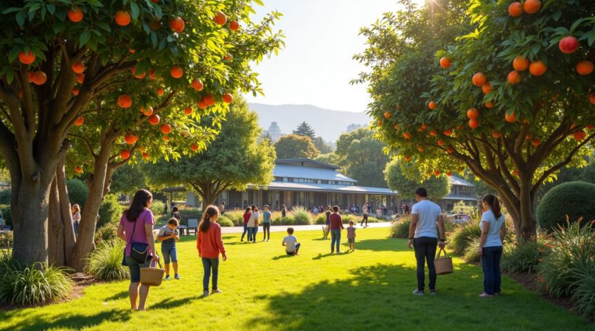 New Zealand plants fruit trees in public parks so everyone can pick and eat fruit for free