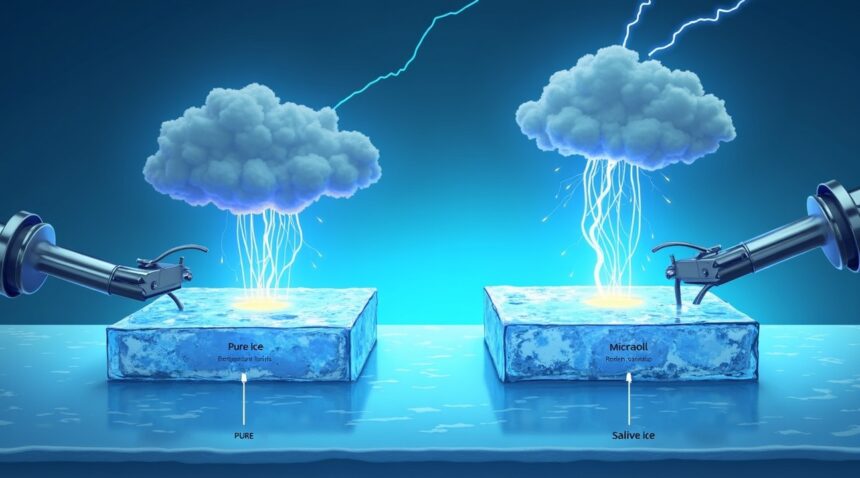 Physicists discover that ice produces electricity when bent or stretched