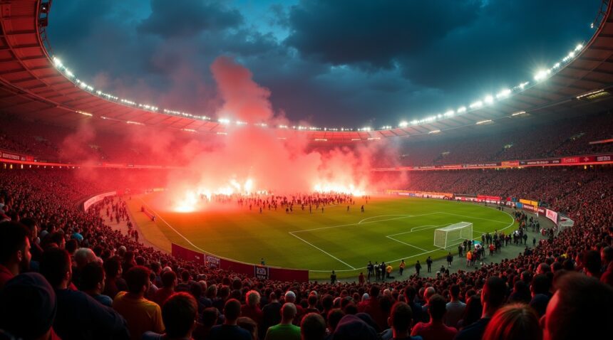 Police cancel Tel Aviv dervy after fans riot at stadium