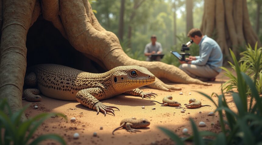 Scientists catch evolution in action as an Australian lizard transitions from laying eggs to giving live birth