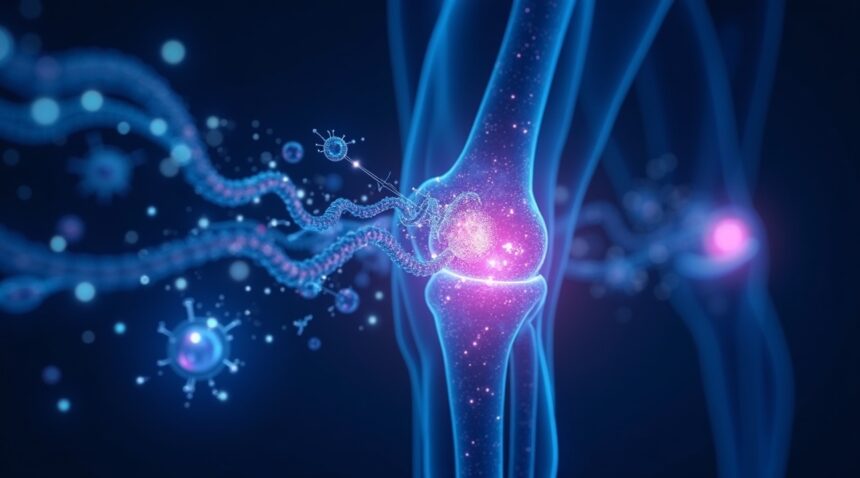 Scientists create moving molecules that rebuild cartilage faster than natural healing proteins can