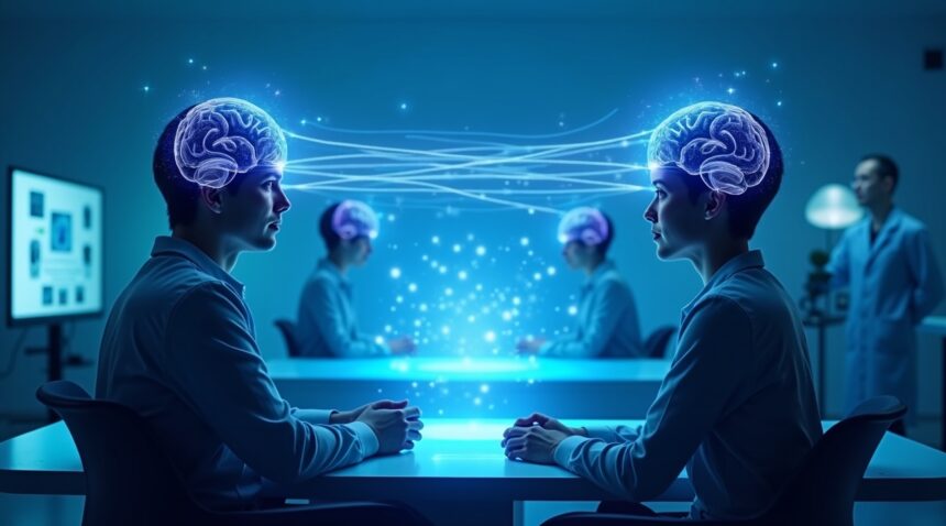 Scientists have linked three human brains just by using human thoughts