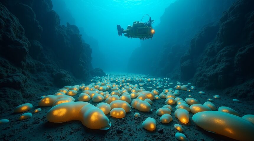 Scientists recently discovered 2.6 million golden eggs near an underwater volcano