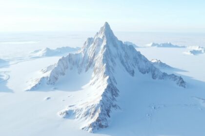 Scientists shocked to find 2 kilometer wide pyramid like structure in Antartica