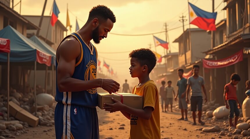 Stephen Curry donated $2 million for all those affected by the 6.9 earthquake in Visayas