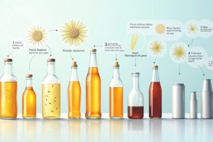 Study suggests glass bottles may release higher levels of microplastics into beverages than plastic