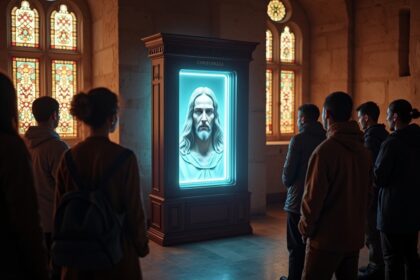 Swiss church sparks debate after introducing bizarre AI Jesus hologram to take confessions