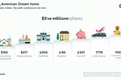 The American drean now costs a total of $4.4 million