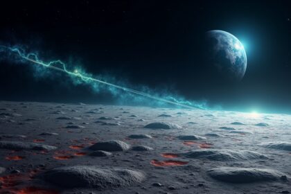 The moon is rusting even without water and scientists claim oxygen reaching from Earth may be the reason