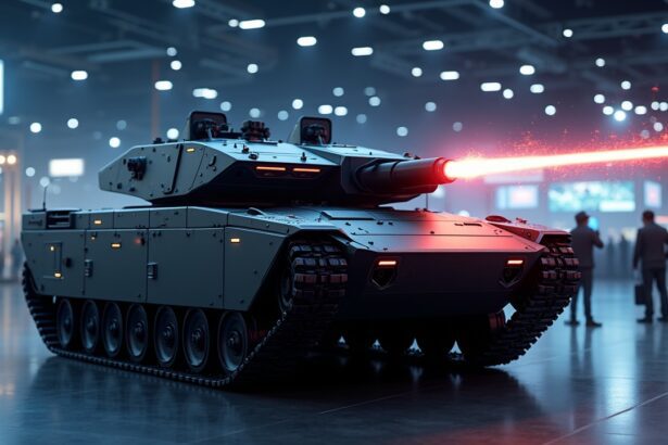 Turkey unveils world's first laser tank to jam and zap drones up close