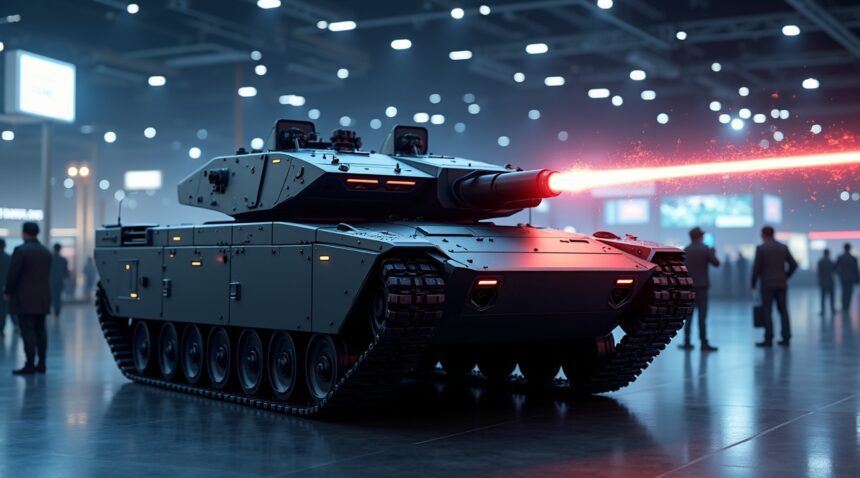 Turkey unveils world's first laser tank to jam and zap drones up close