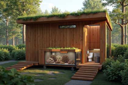 University of British Columbia develops a mushroom-powered waterless toilet that converts human waste into usable soil