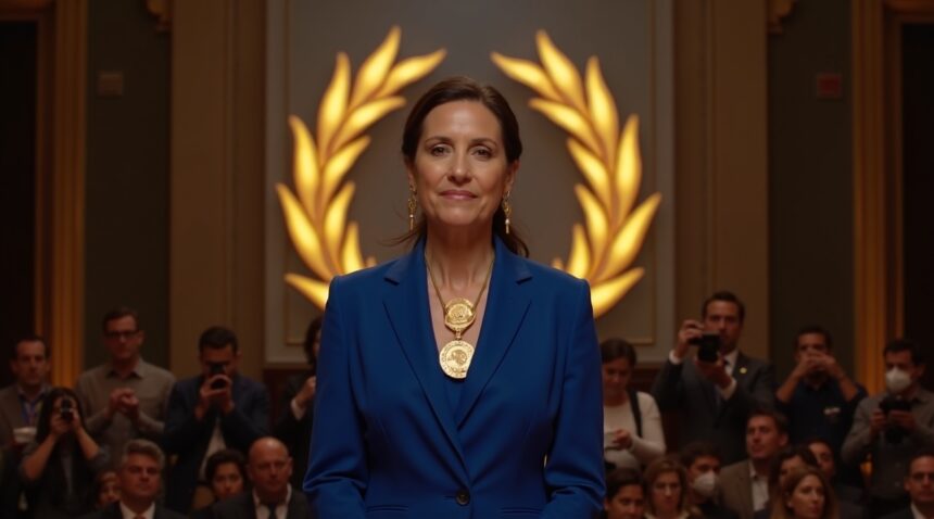 Venezuela's Maria Corina Machado wins 2025 Nobel Peace Prize