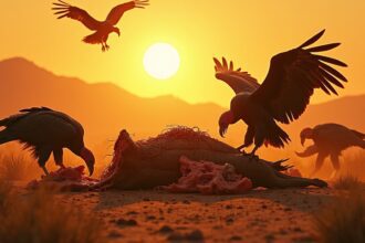 Vultures can digest almost anything