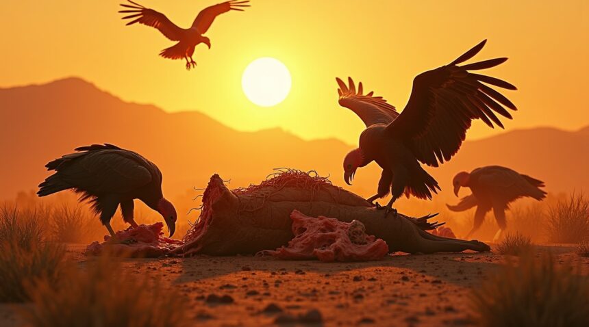 Vultures can digest almost anything