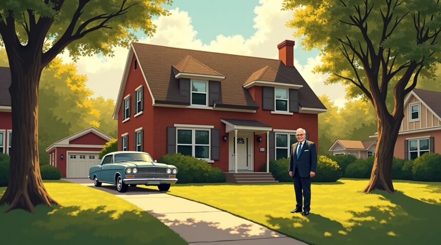 Warren Buffett still lives humbly in his 1958 home and plans to give away 99 percent of his fortune