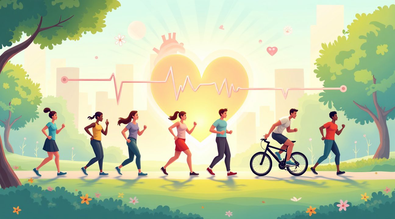 research shows that exercise might reduce risk of dying from heart disease by up to 40 percent