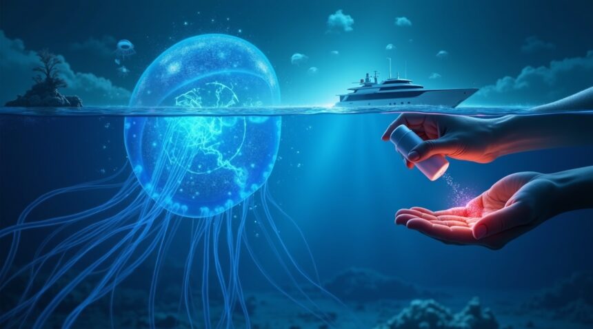 Australia found a box jellyfish antidote, stopping the world's most venomous sting instantly