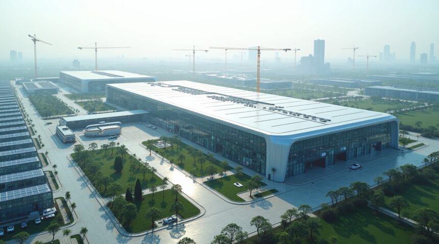 BYD is building an electric car factory in China that's larger than the city of San Francisco