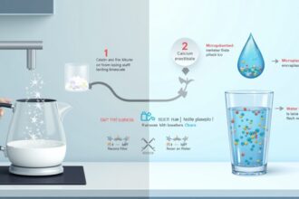 Boiling hard water may cut microplastics by 90 percent and make drinking water safer, study show