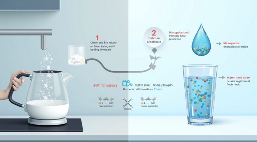 Boiling hard water may cut microplastics by 90 percent and make drinking water safer, study show