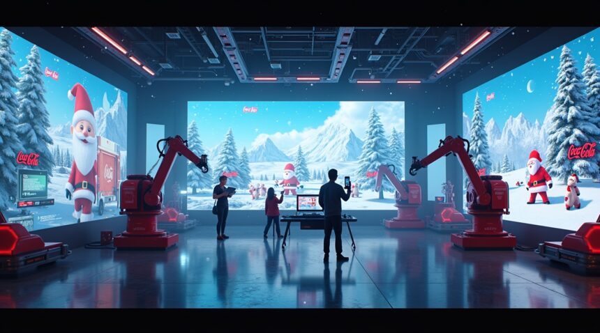 Coca Cola used 100 people and 70,000 prompts to make their AI Christmas ad