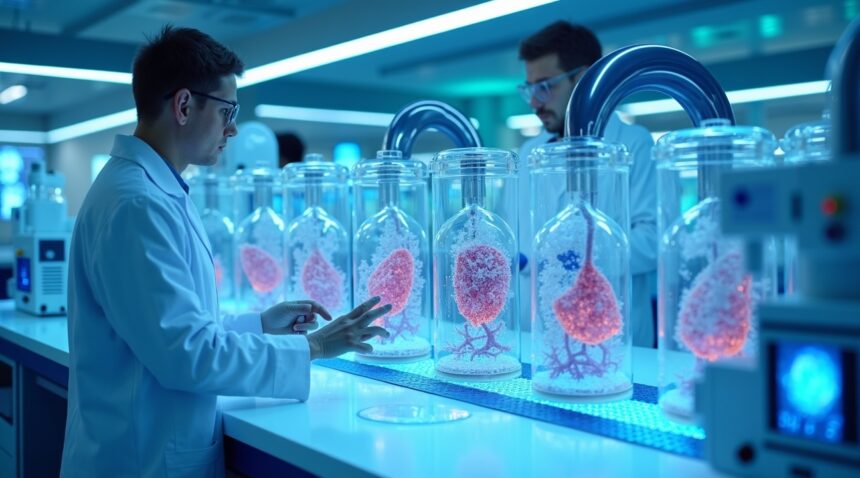Germany creates living bio lungs that breathe like real organs, giving new life to damaged bodies