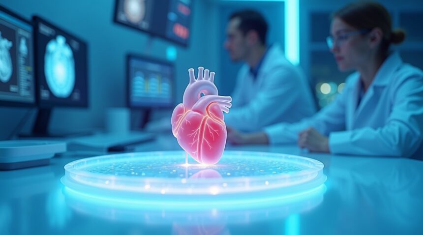 Israeli researchers 3D printed the world’s first living, beating human heart complete with cells, blood vessels, and chambers using only a patient’s own biological material.