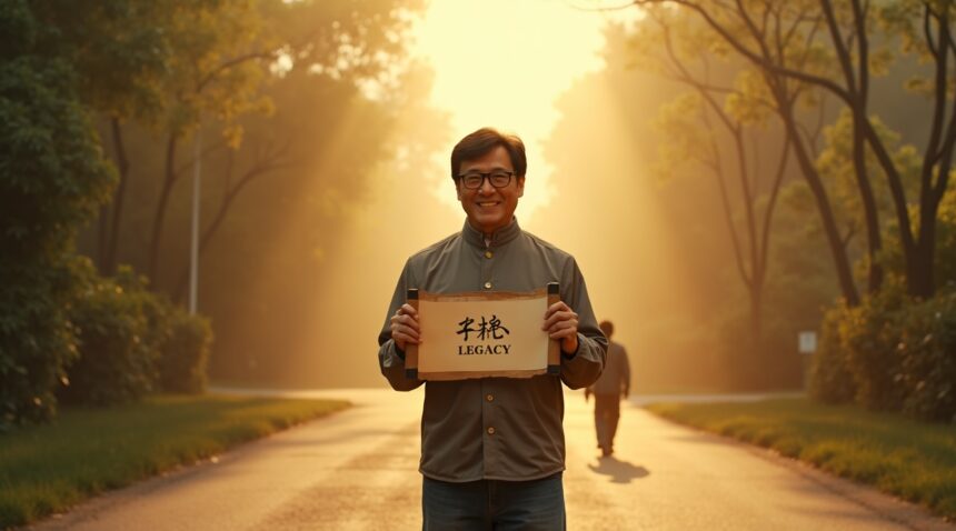 Jackie Chan plans on leaving his entire fortune to charity, and says his son should earn his own money