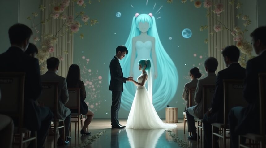 Japanese man who spent $17,000 to marry AI hologram loses his wife after coompany discontinues its service