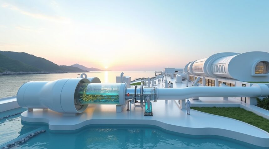 Japan's water plan generates endless power by mixing saltwater and freshwater