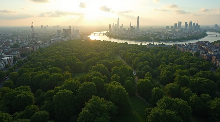 London is officially considered the largest urban forest in the world