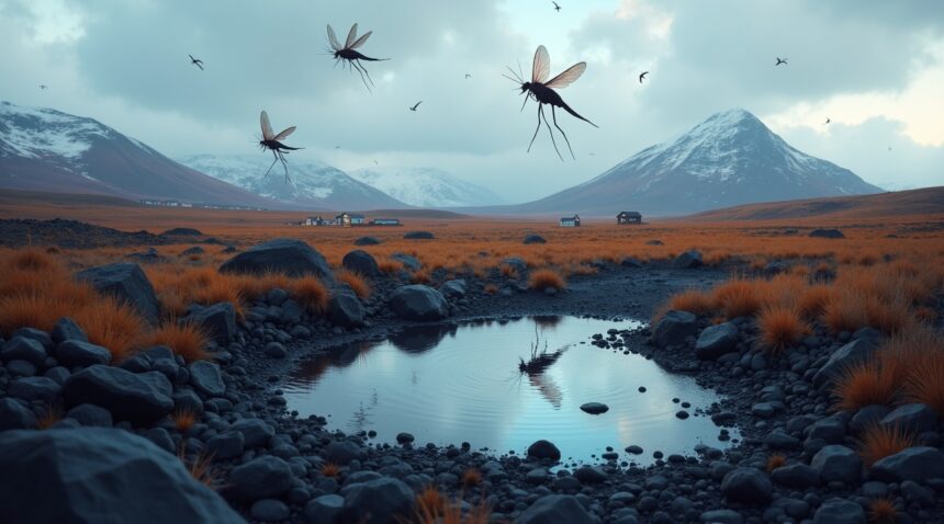 Mosquitoes spotted in Iceland foe the first time, making Antartica now the only place on earth without the insect