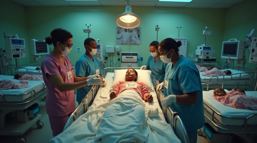 On May 4, 2021, Halima Cissé from Mali delivered nine surviving infants