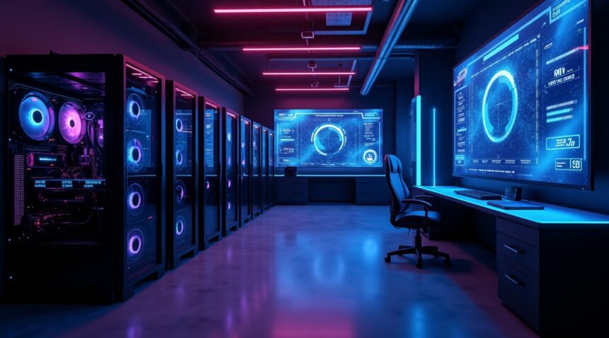 Pewdiepie literally built his own AI lab right at home