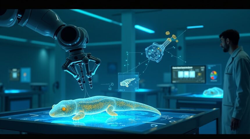 Scientist Elly Tanaka has discovered the CYP26B1 gene, which may allow humans to regenerate lost or damaged body parts