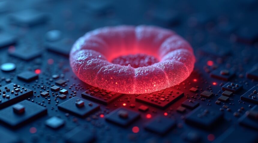 Taiwan manufactured computer chips so small that one million transistors fit on a single human blood cell surface