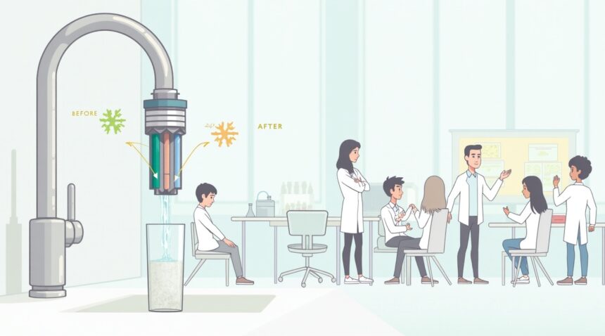 Teen invents five dollar water filter that removes lead from tap water