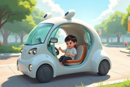 Toyota just unveiled a self driving electric car made just for kids