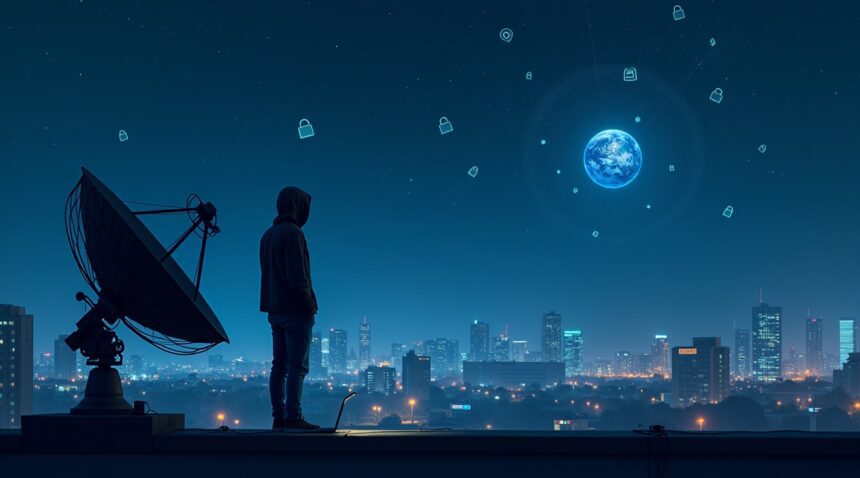 UC San Diego and University of Maryland researchers discovered thousands of satellites broadcasting unencrypted sensitive data accessible with $800 consumer equipment