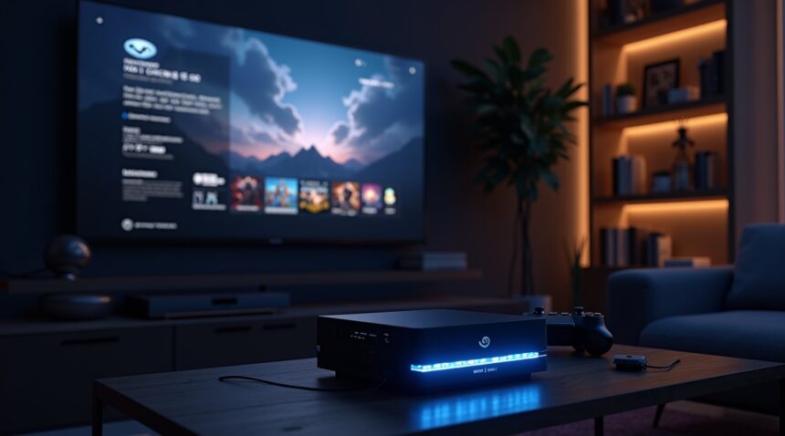 Valve is bringing back the Steam Machine as a compact, in house built living toom console powered by SteamOS and Proton