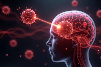 A team of neuroscientists has developed a groundbreaking injectable brain chip, a wireless device so small it can be delivered through a syringe and activated once inside the brain